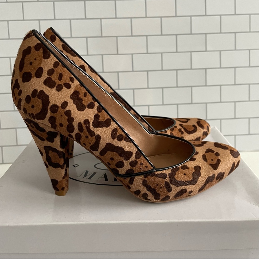 Steve Madden Poized Leopard Heels - Picture 2 of 15